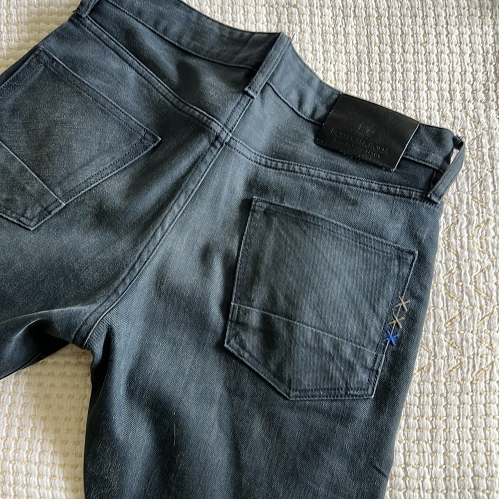 Scotch & Soda Jeans Dark Blue Slim Premium Amsterdam 30 x 26 inseam (hemmed) - Picture 5 of 5